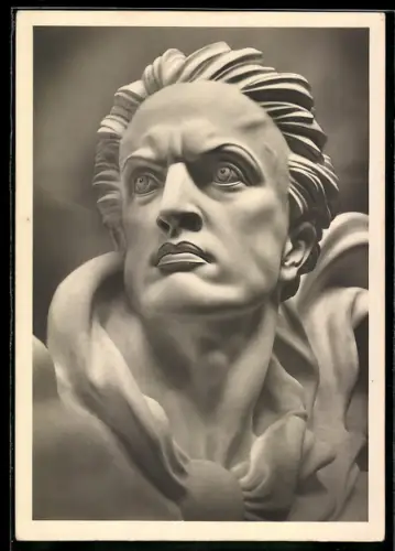 Künstler-AK Arno Breker: REliefskulptur (Kopf) Der Wächter