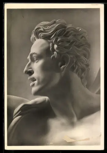Künstler-AK Arno Breker: Kopf des Apoll (Ausschnitt Apoll und Daphne)