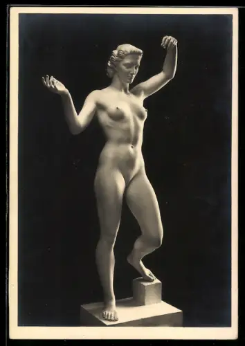 Künstler-AK Arno Breker: Statue Anmut