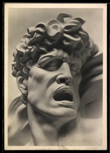 Künstler-AK Arno Breker: Ausschnitt aus der Skulptur Kameraden