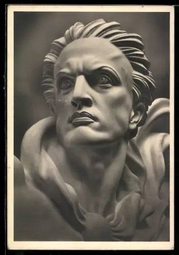 Künstler-AK Arno Breker: REliefskulptur (Kopf) Der Wächter