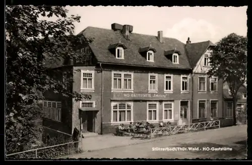 AK Stützerbach /Thür. Wald, HO-Gaststätte Erholung