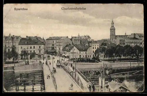 AK Berlin-Spandau, Charlottenbrücke