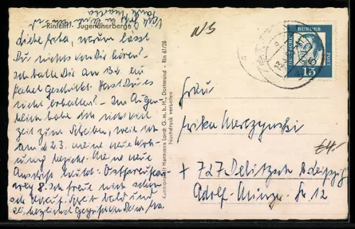 AK Rinteln /Weser, Jugendherberge