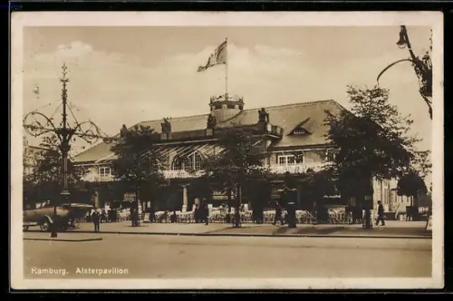 AK Hamburg-Neustadt, Alsterpavillon