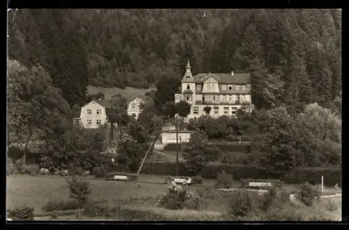 AK Meuselbach-Schwarzmühle /Thür., HO-Gaststätte Waldfrieden