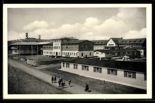 AK Wasserkuppe /Rhön, Reichssegelflugschule, Berg der Segelflieger