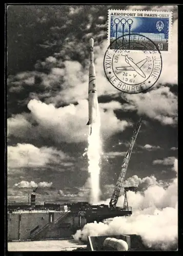 AK Rakete Thor-Able von Douglas-Aircraft beim Start