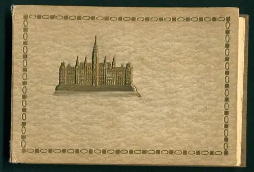 Leporello-Album Wien mit 30 Lichtdruck-Ansichten, Kärntnerstrasse, Graben, Schwarzenbergplatz, Hotel Imperial, Prater