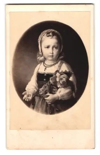 Fotografie T. F. Dicksee, Gemälde: Kummer nach Chagrin