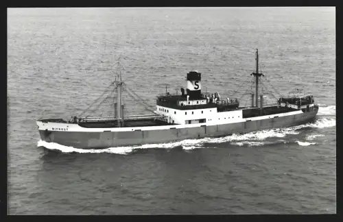 Fotografie Frachtschiff Bifrost aus der Vogelschau