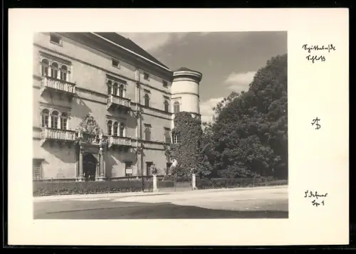 AK Spittal a. Dr., Ansicht vom Schloss