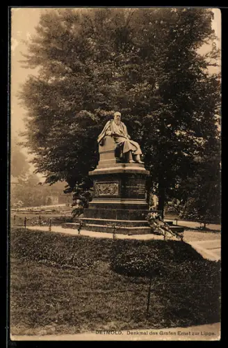 AK Detmold, Denkmal des Grafen Ernst zur Lippe