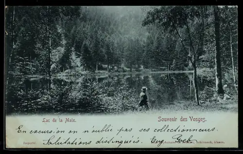 AK Lac de la Maix /Vosges, Panorama du Lac