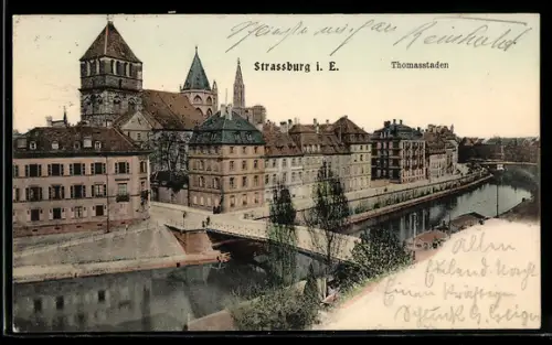 AK Strassburg i. E., Thomasstaden
