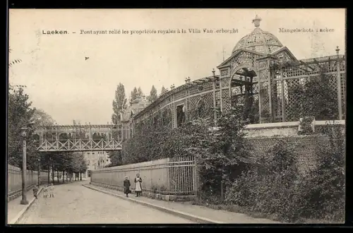 AK Laeken, Pontayant relié les propriétés royales à la Villa Van der Borght