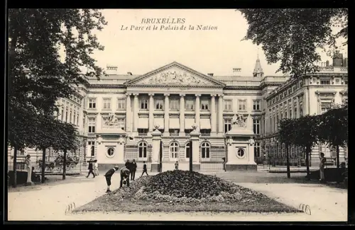 AK Bruxelles, Le Parc et le Palais de la Nation