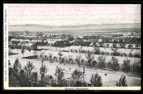 AK Elsenborn, Blick auf den Übungsplatz