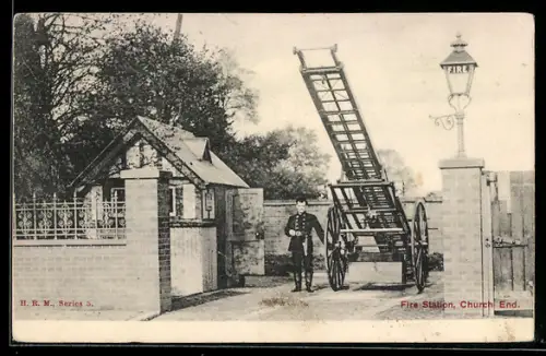 AK Church End, Fire Station