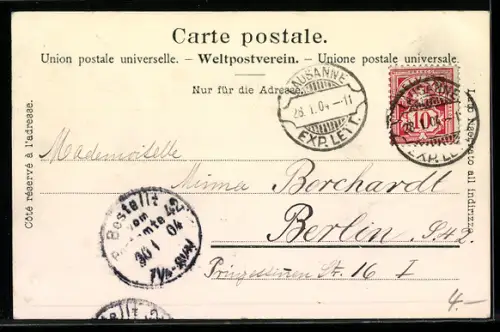 AK Lausanne, Rue du Petit-Chêne