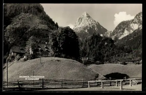 AK Radmer, Forsthaus mit Lugauer