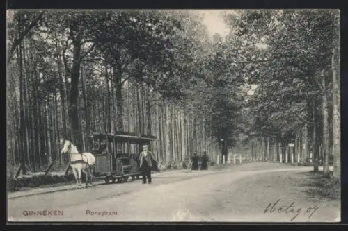 AK Ginneken, Ponnytram, Pferdebahn