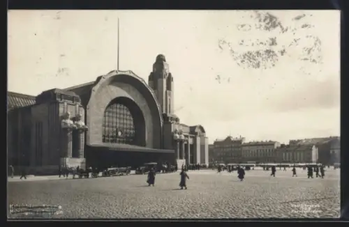 AK Helsinki, Asema, Bahnhof