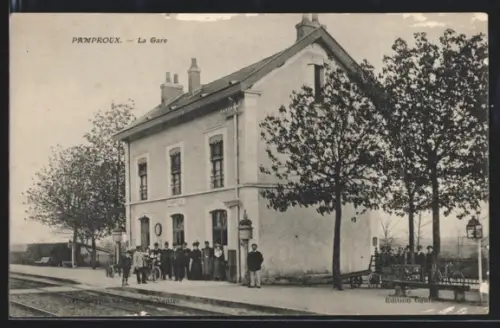 AK Pamproux, La Gare