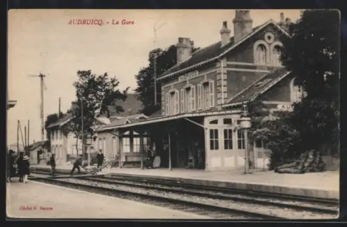 AK Audruicq, La Gare