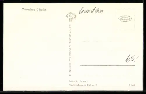 AK Ückeritz, Gaststätte Strandklause