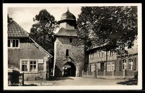 AK Stolberg, Blick auf das Stadttor