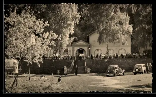 AK Bad Buckow, Restaurant Fischerkelle am Schermützelsee