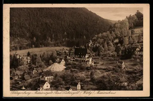AK Bad Liebenzell /Wttbg., Schlagerburg, Missionshaus