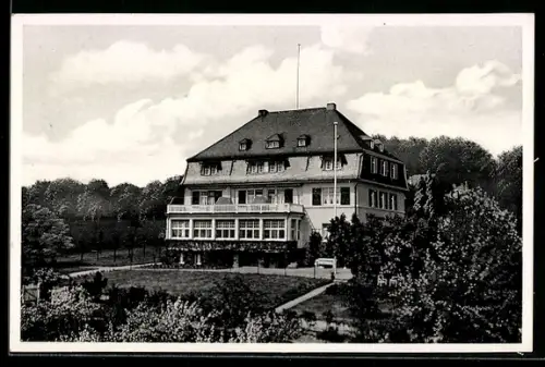 AK Rengsdorf, Hotel Haus Hermann von Wied
