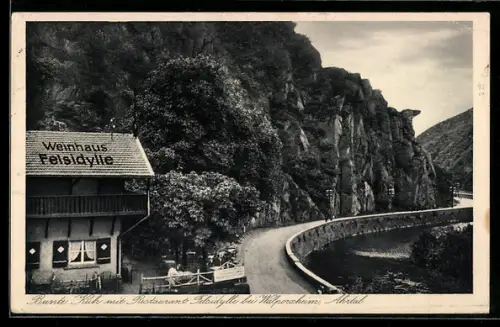 AK Walporzheim, Weinhaus Felsidylle, Inh. Wilhelm Repp