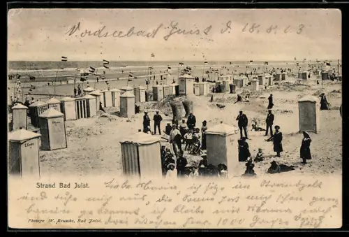 AK Juist, Strand am Bad von Juist