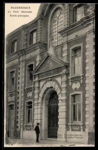 AK Hazebrouck, Le Petit Séminaire, Entrée principale