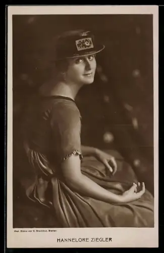 AK Schauspielerin Hannelore Ziegler