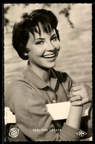 AK Schauspielerin Gerlinde Locker in dem Film Der Stern von Santa Clara