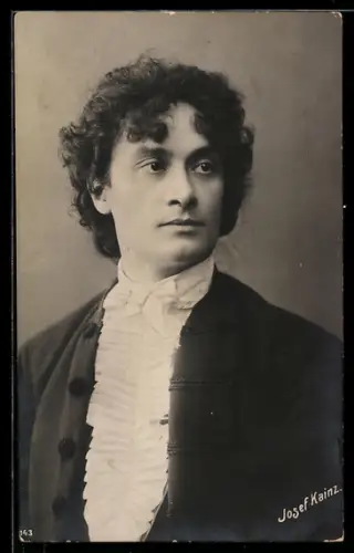 AK Schauspieler Josef Kainz mit ernstem Blick