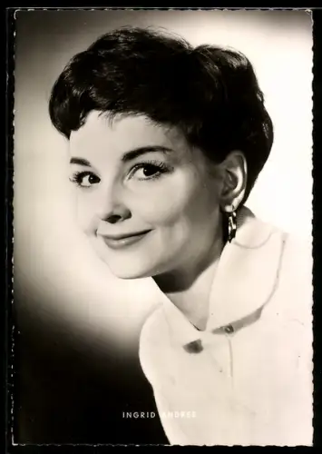 AK Schauspielerin Ingrid Andree in Bekenntnisse des Hochstaplers Felix Krull
