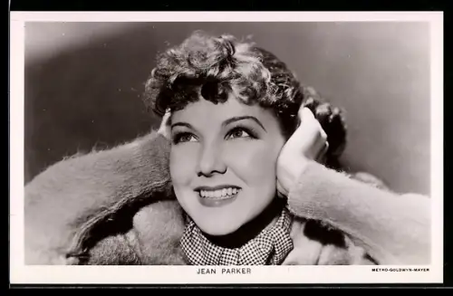 AK Schauspielerin Jean Parker mit Locken