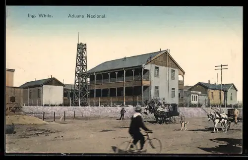 AK Ing. White, Aduana Nacional