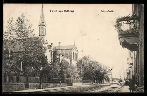 AK Bitburg, Blick in die Triererstrasse