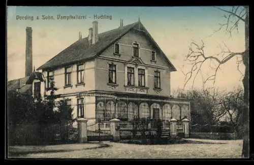 AK Bremen-Huchting, Dampfkelterei Doeding u. Sohn
