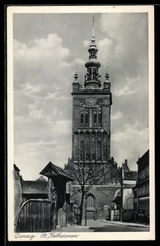 AK Danzig, Kirche St. Katharinen