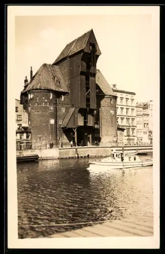 Foto-AK Danzig, Krantor