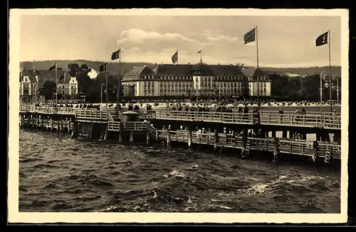 AK Zoppot, Steg und Kasino