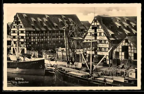 AK Elbing, Alte Speicher