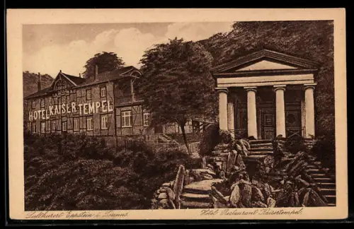 AK Eppstein i. T., Hotel Restaurant Kaisertempel
